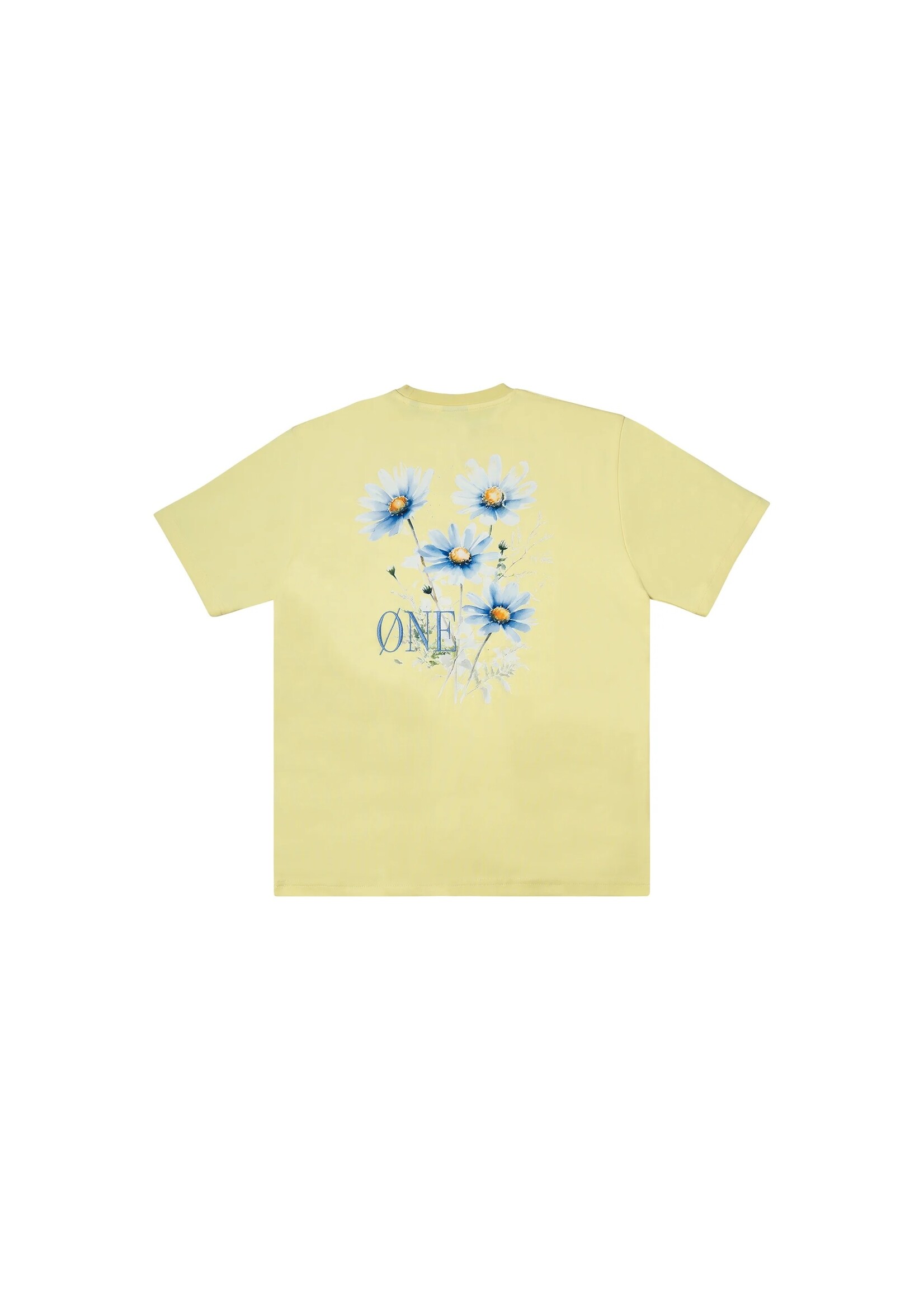 ØNE BERRY FLOWER TEE YELLOW