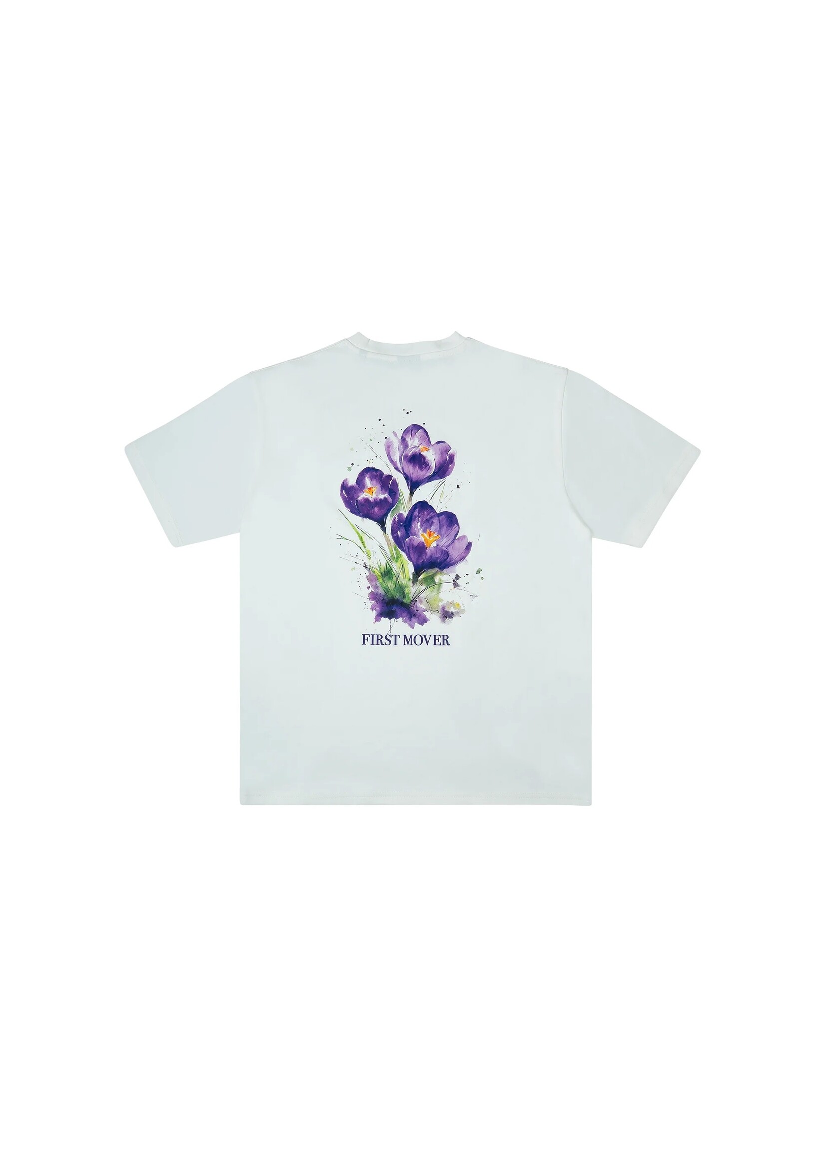 ØNE FLOWER TEE OFF WHITE