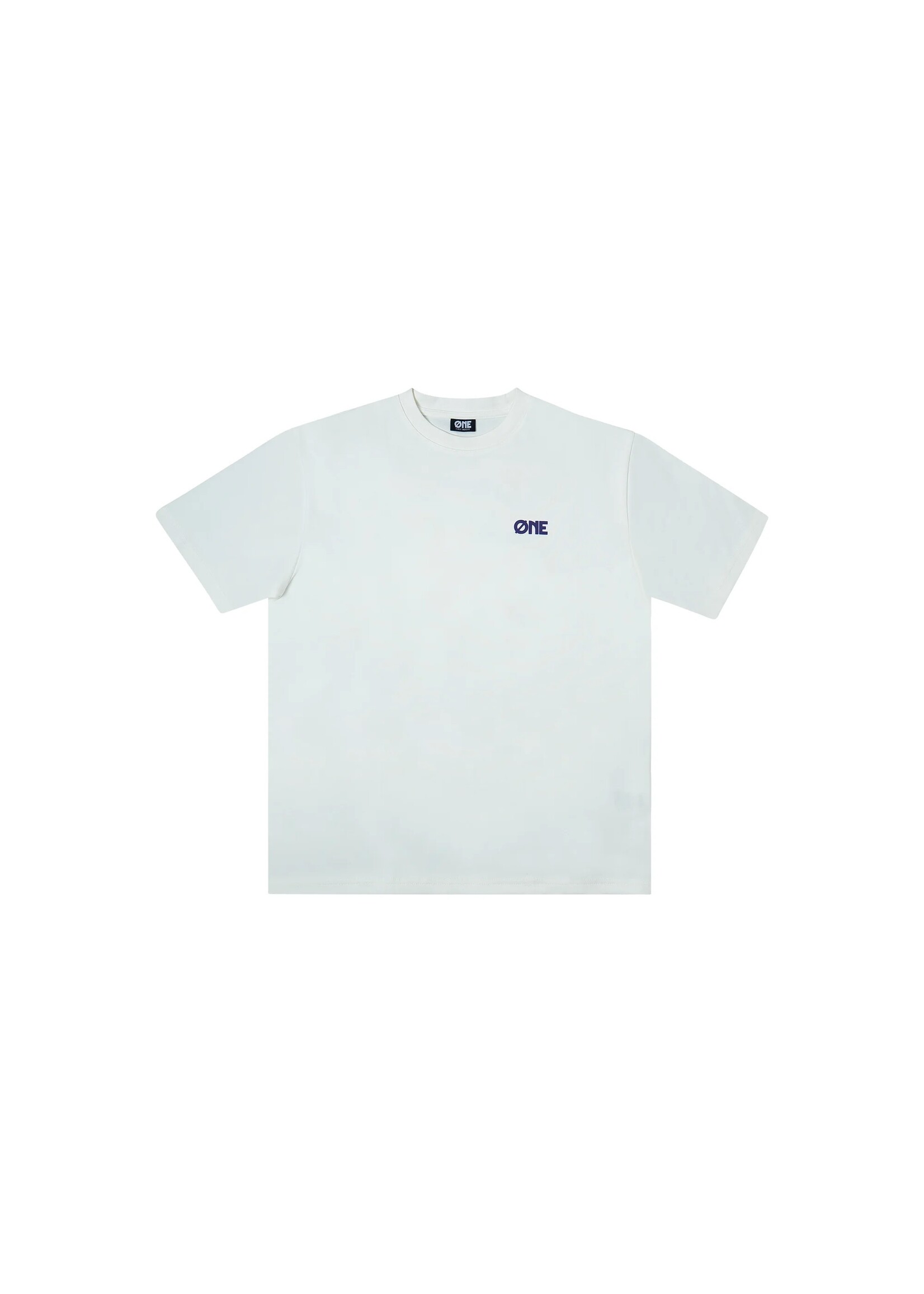 ØNE FLOWER TEE OFF WHITE
