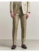 TIGER OF SWEDEN Tenuta Linen Suit Trousers Mole