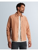 CASTIRON SHIRT JACKET MET BORSTZAK EN ALLOVER STRUCTUUR