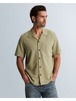 CASTIRON OVERHEMD MET KORTE MOUWEN EN BORSTZAK VAN JERSEY- TEA