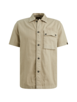 PME LEGEND SHORT SLEEVE SHIRT SLUB TWILL - SPRAY GREEN