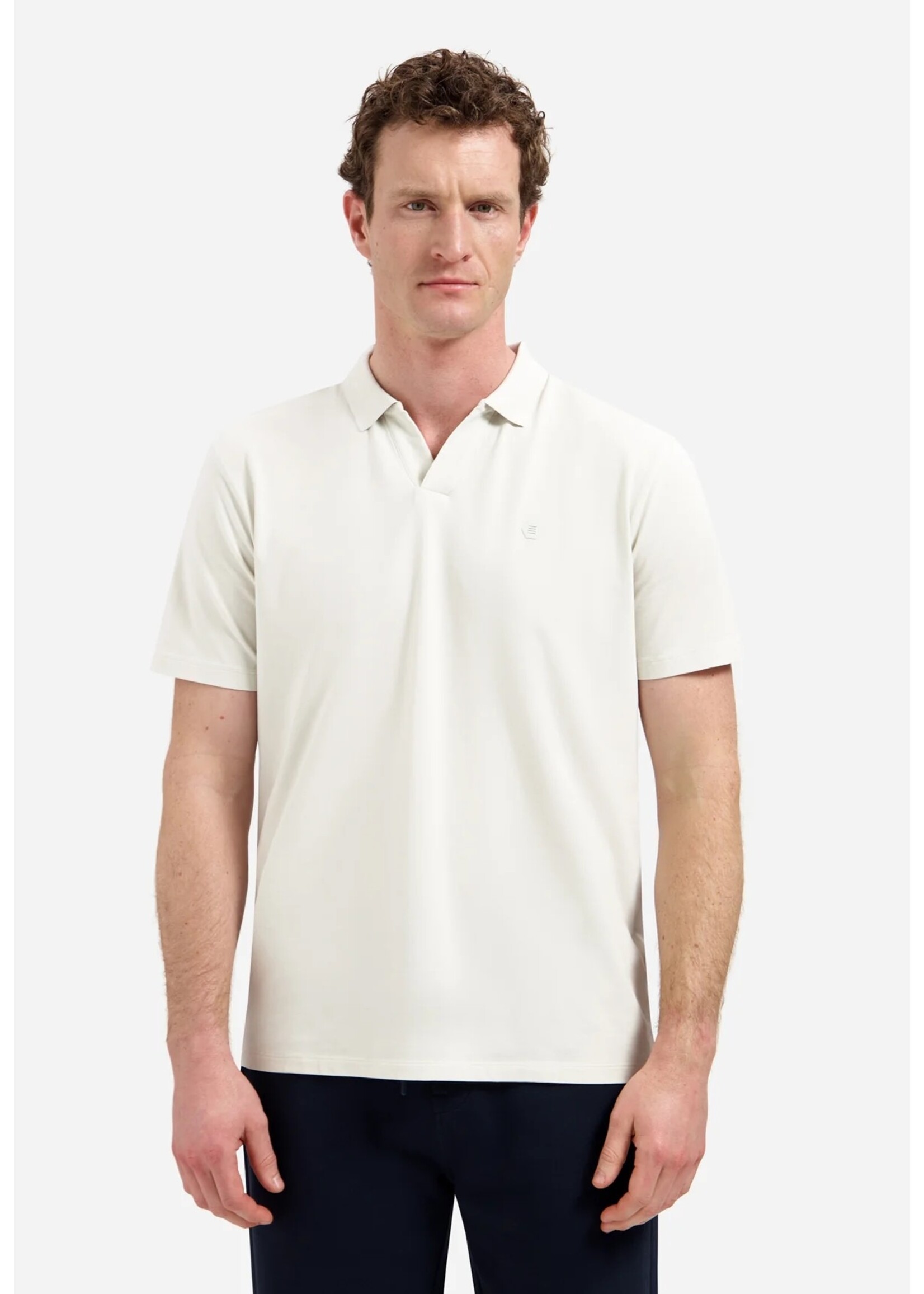 NO EXCESS  Polo shirt with V-neck | Kit