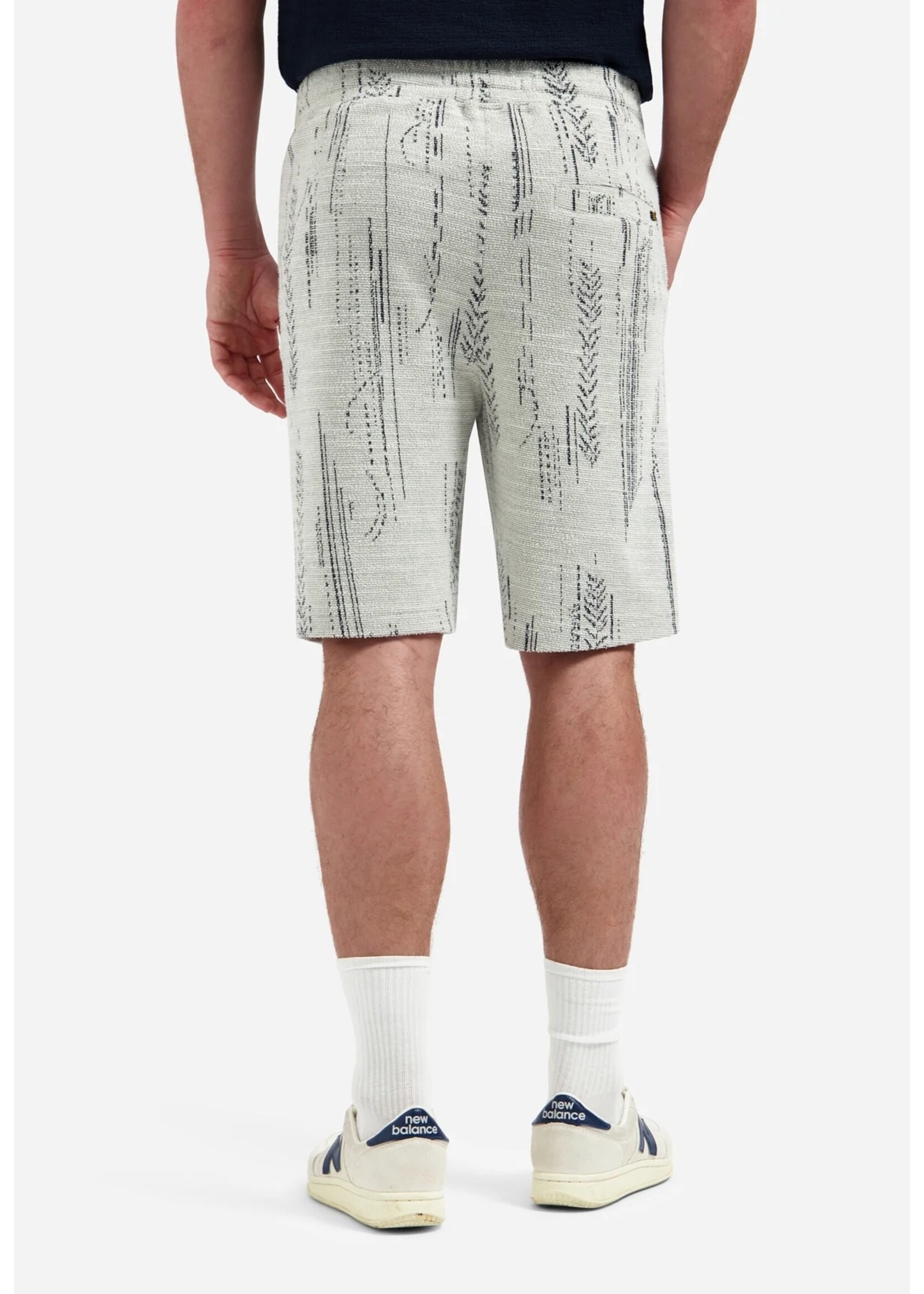 NO EXCESS  Jersey short met structuur | Kit