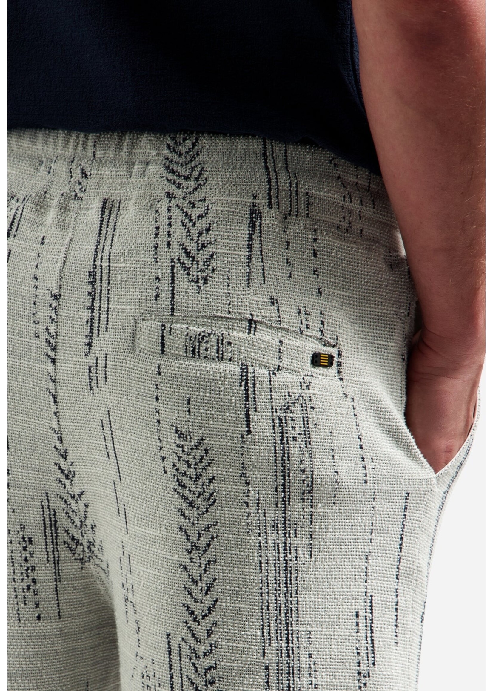 NO EXCESS  Jersey short met structuur | Kit