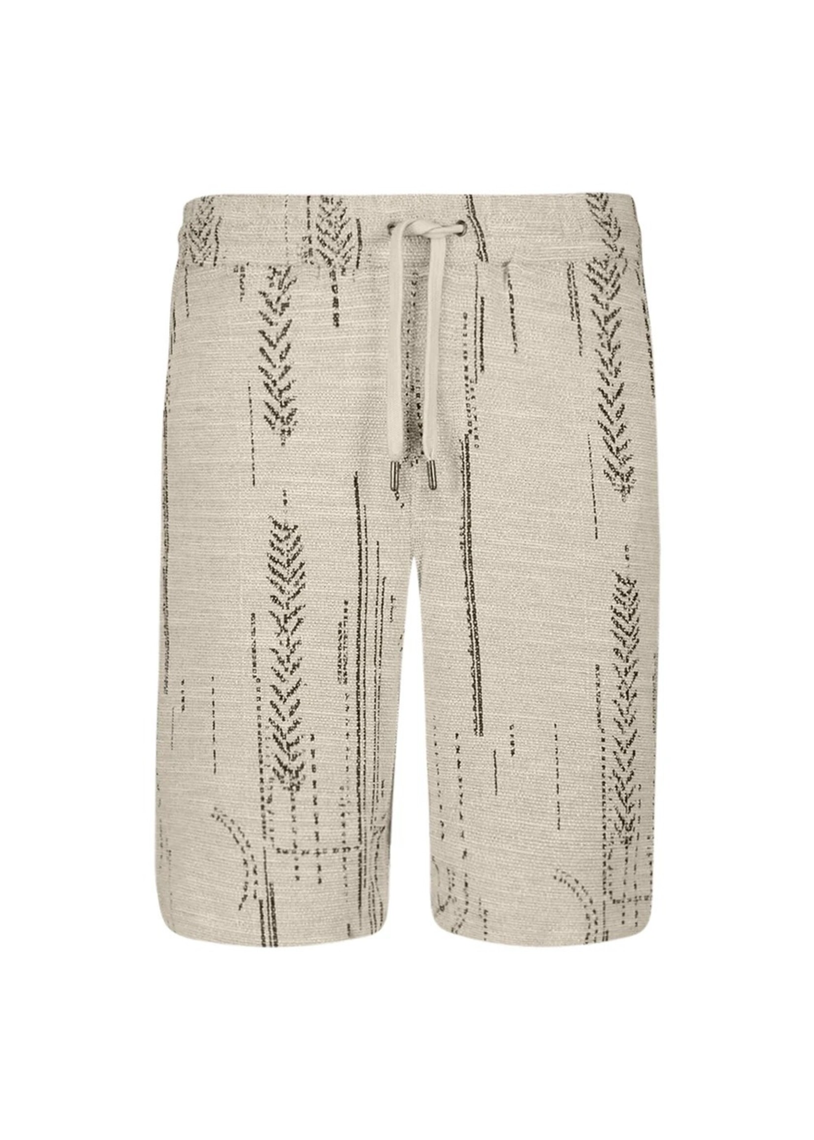 NO EXCESS  Jersey short met structuur | Kit