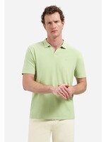 NO EXCESS  Polo shirt with V-neck | Green