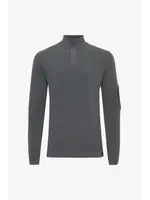 GENTI HALFZIP DONKERGRIJS