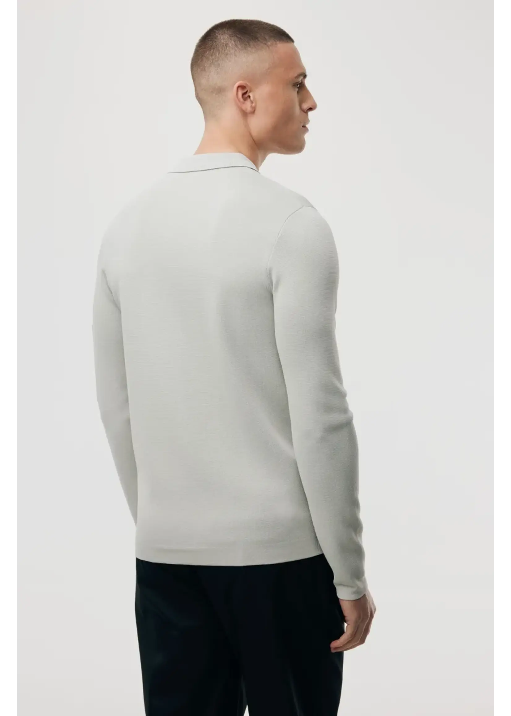 GENTI POLO MET RITS LANGE MOUW