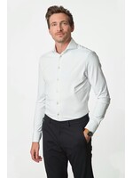 JOHN MILLER WIT slim fit hyperstretch overhemd