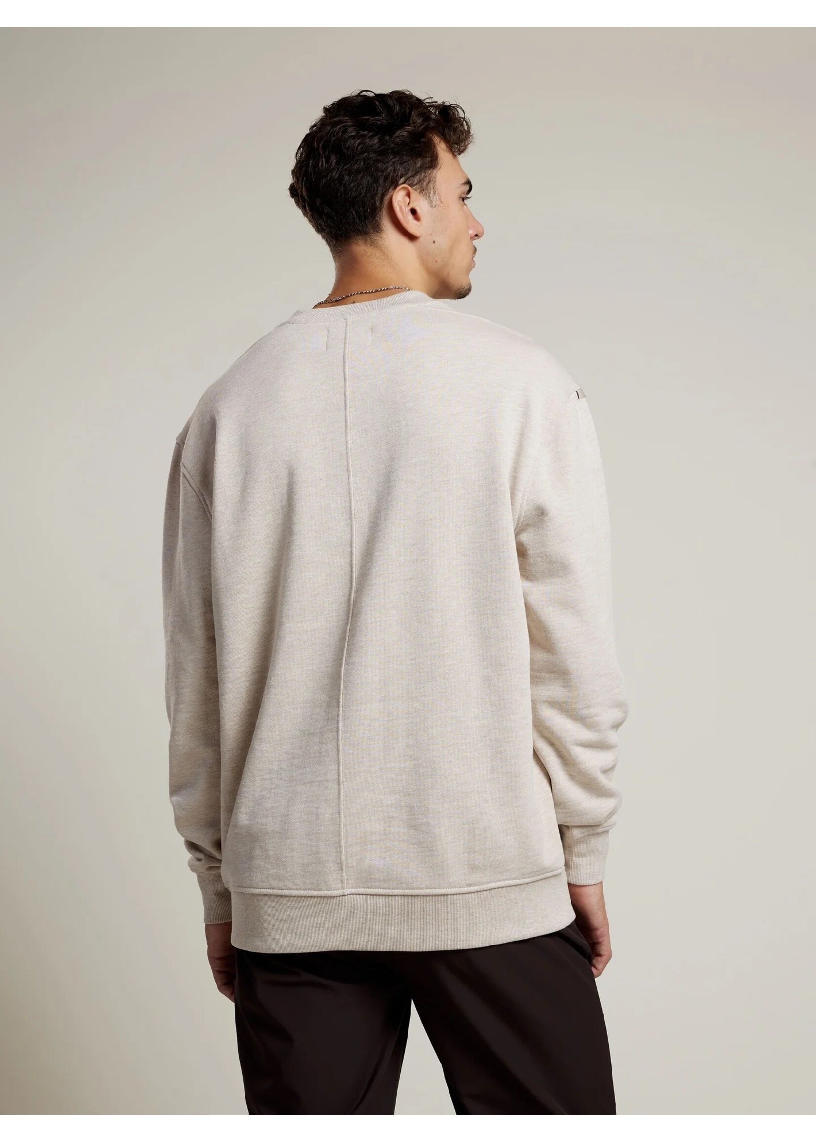 AEDEN Romeo Sweater | Sand Mel