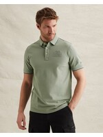 PME LEGEND POLO VAN PIQUÉ MET ARTWORK- ICE BERG GREEN