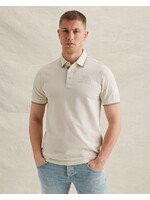 PME LEGEND POLO VAN PIQUÉ MET ARTWORK-  EGRET