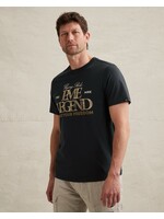 PME LEGEND T-SHIRT VAN JERSEY MET GROOT ARTWORK- CARBON