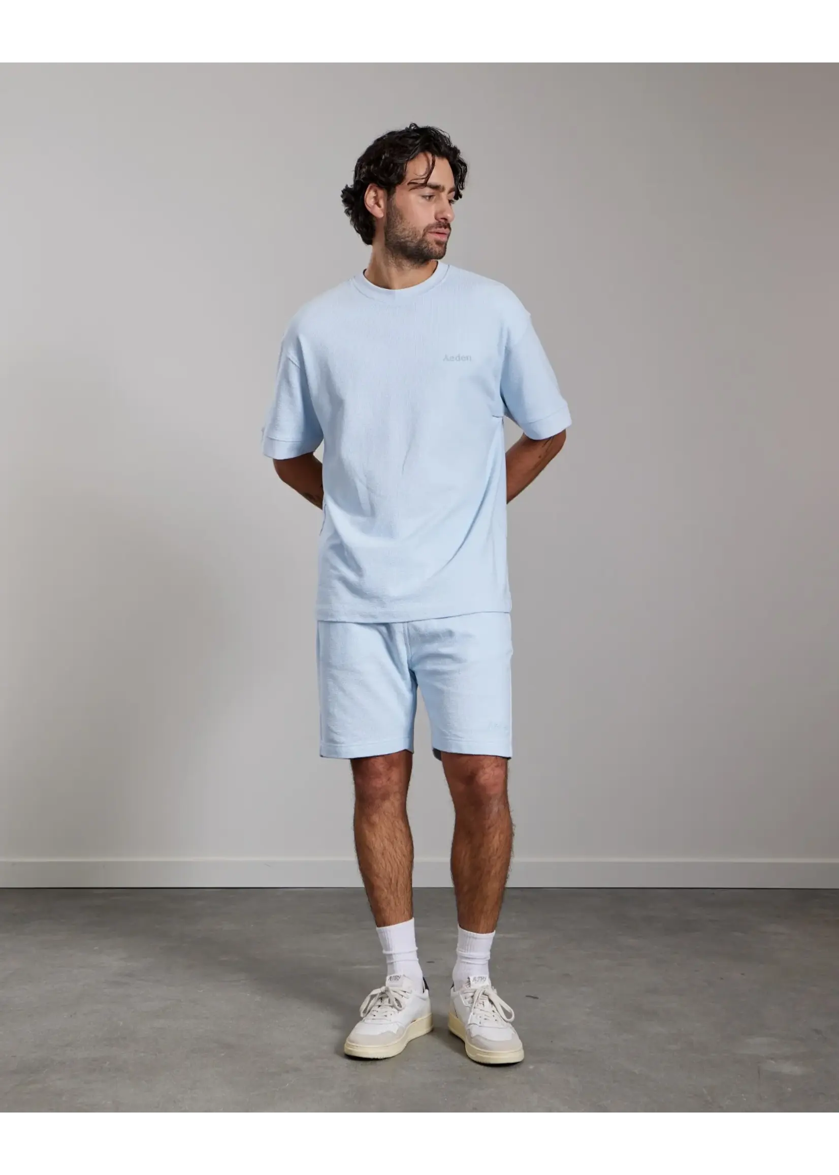 AEDEN JORDAN TEE ICE WATER