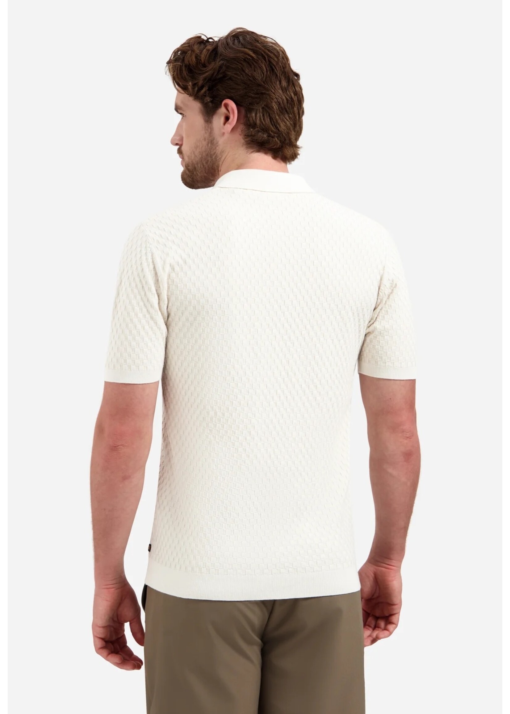 NO EXCESS  Polo met korte mouwen en knopen | Kit