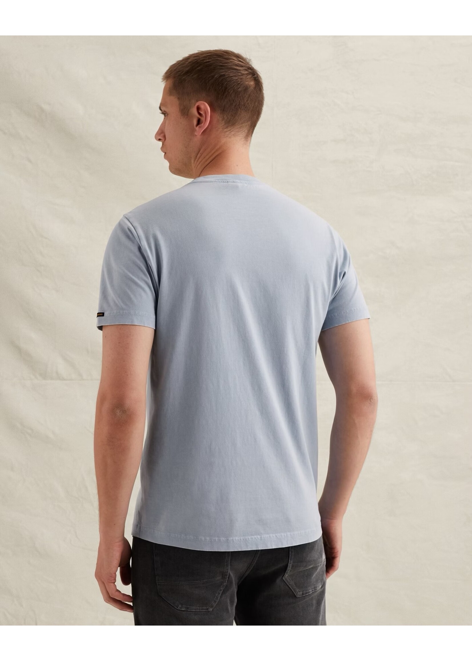PME LEGEND T-SHIRT MET GARMENT-DYE WASSING