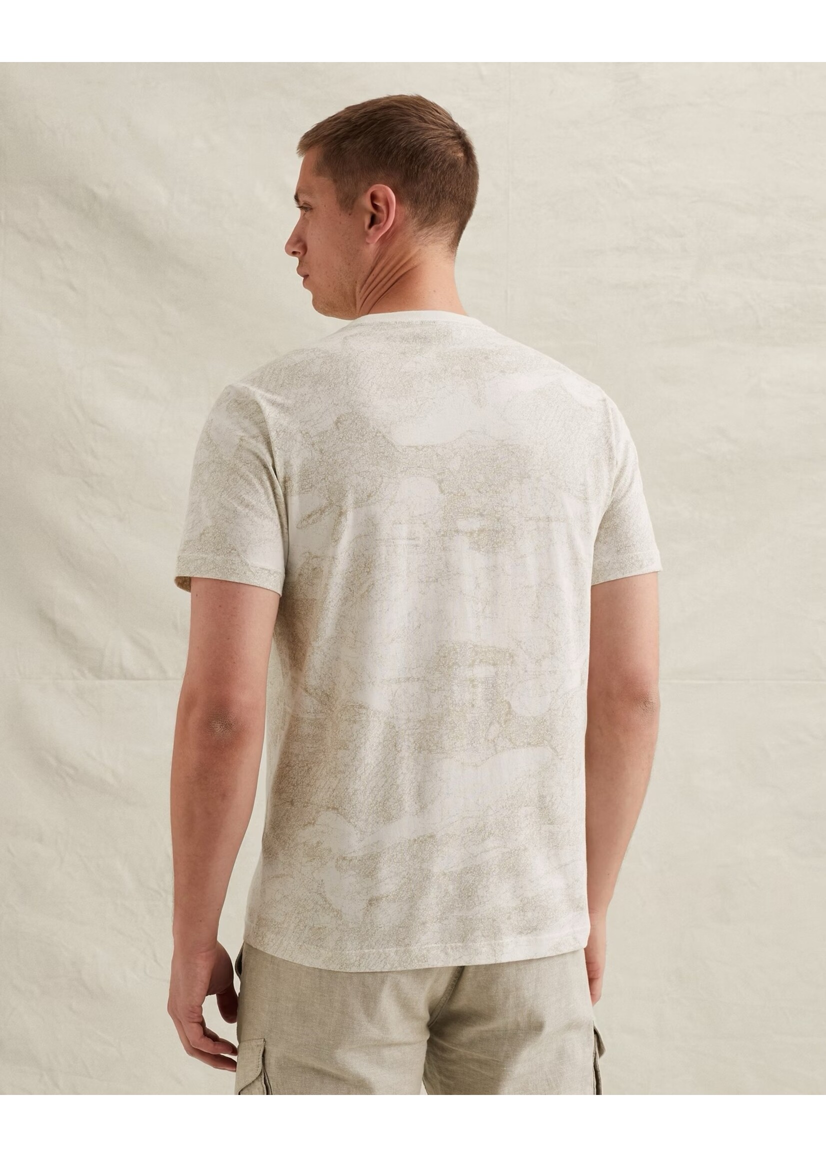 PME LEGEND T-SHIRT VAN SOEPELE JERSEY MET ALLOVER PRINT