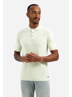 NO EXCESS  PULLOVER V POLO SHORT SLEEVE SEAGREEN