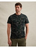 PME LEGEND T-SHIRT VAN SLUB JERSEY MET ALLOVER PRINT