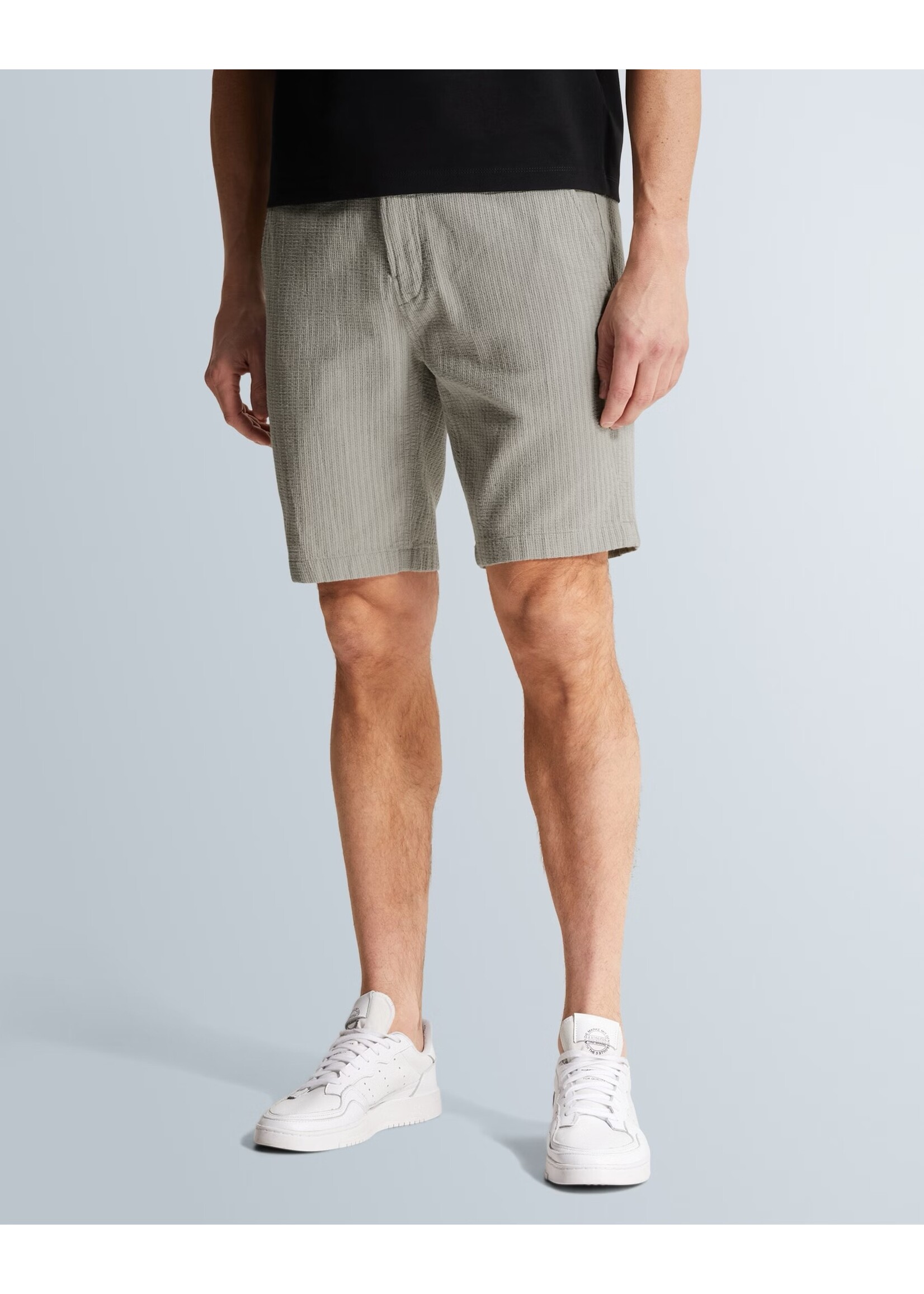 CASTIRON REGULAR FIT CHINO SHORTS - Limestone