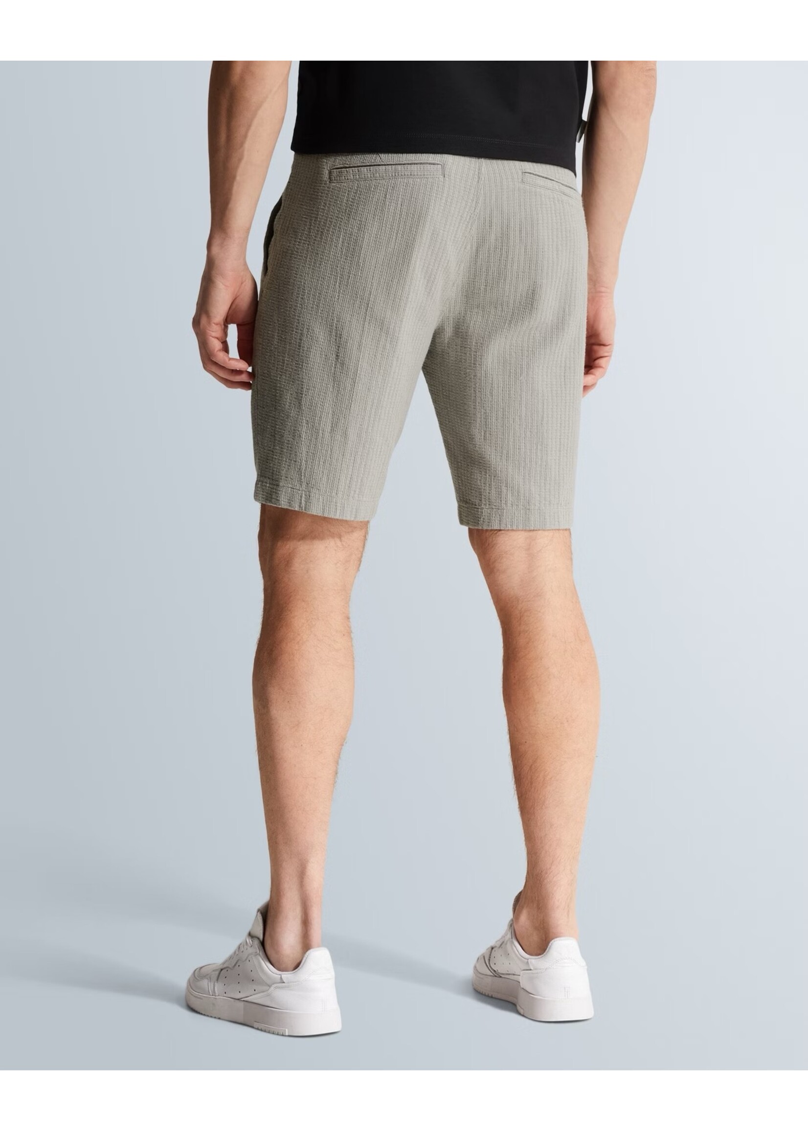 CASTIRON REGULAR FIT CHINO SHORTS - Limestone