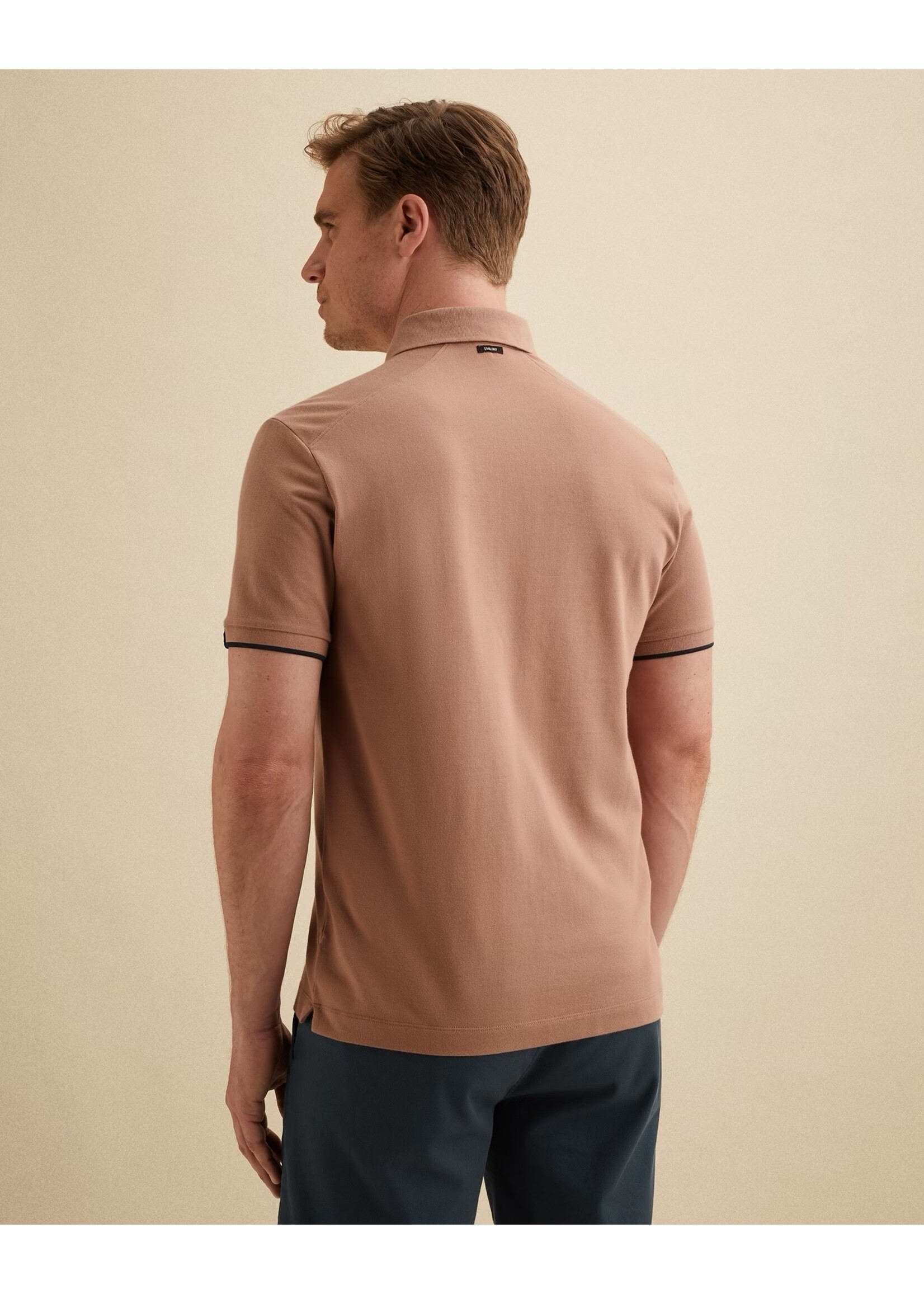 VANGUARD  POLO VAN PIQUÉBLEND - Burlwood