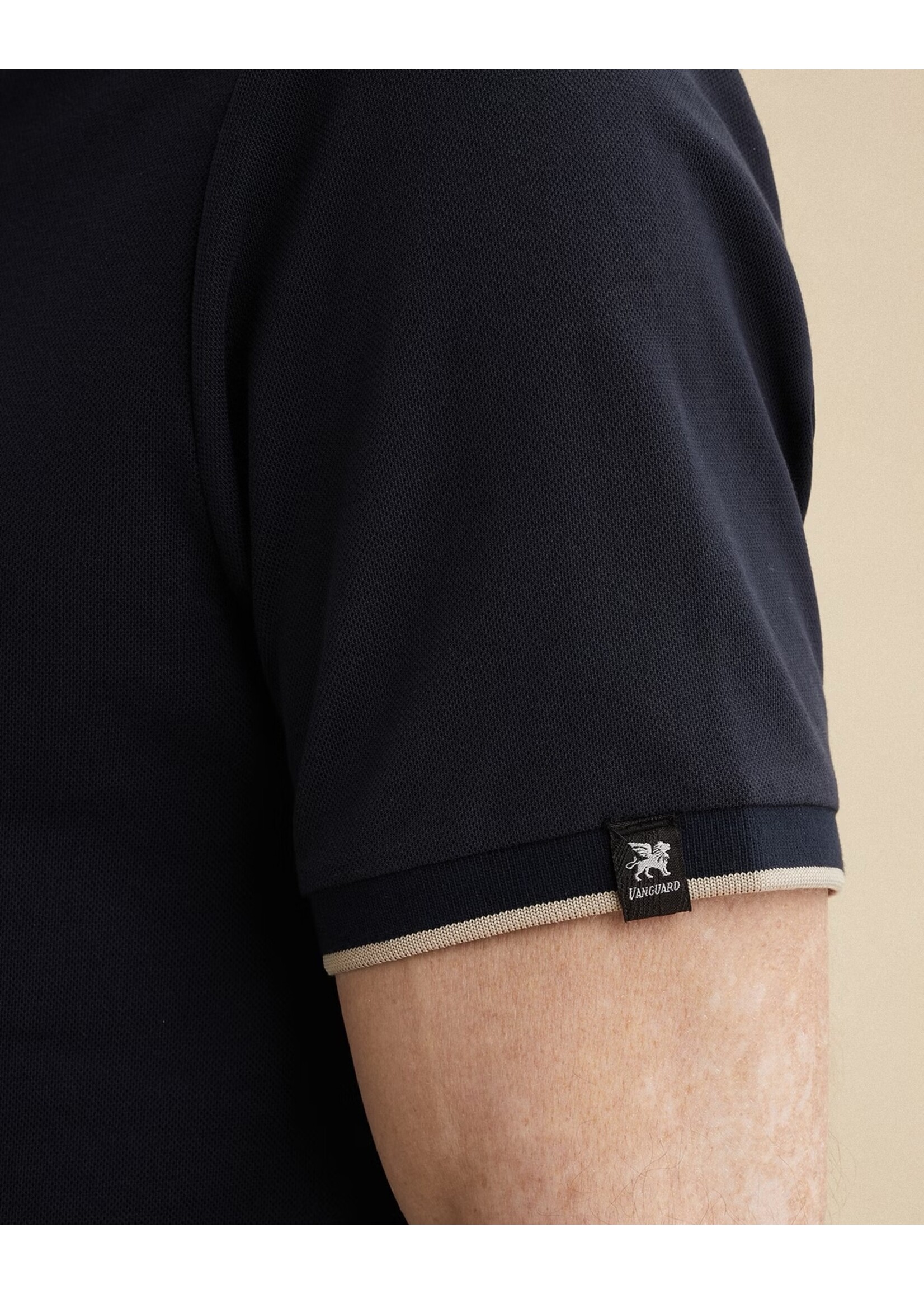 VANGUARD  POLO VAN PIQUÉBLEND -SKY CAPTAIN