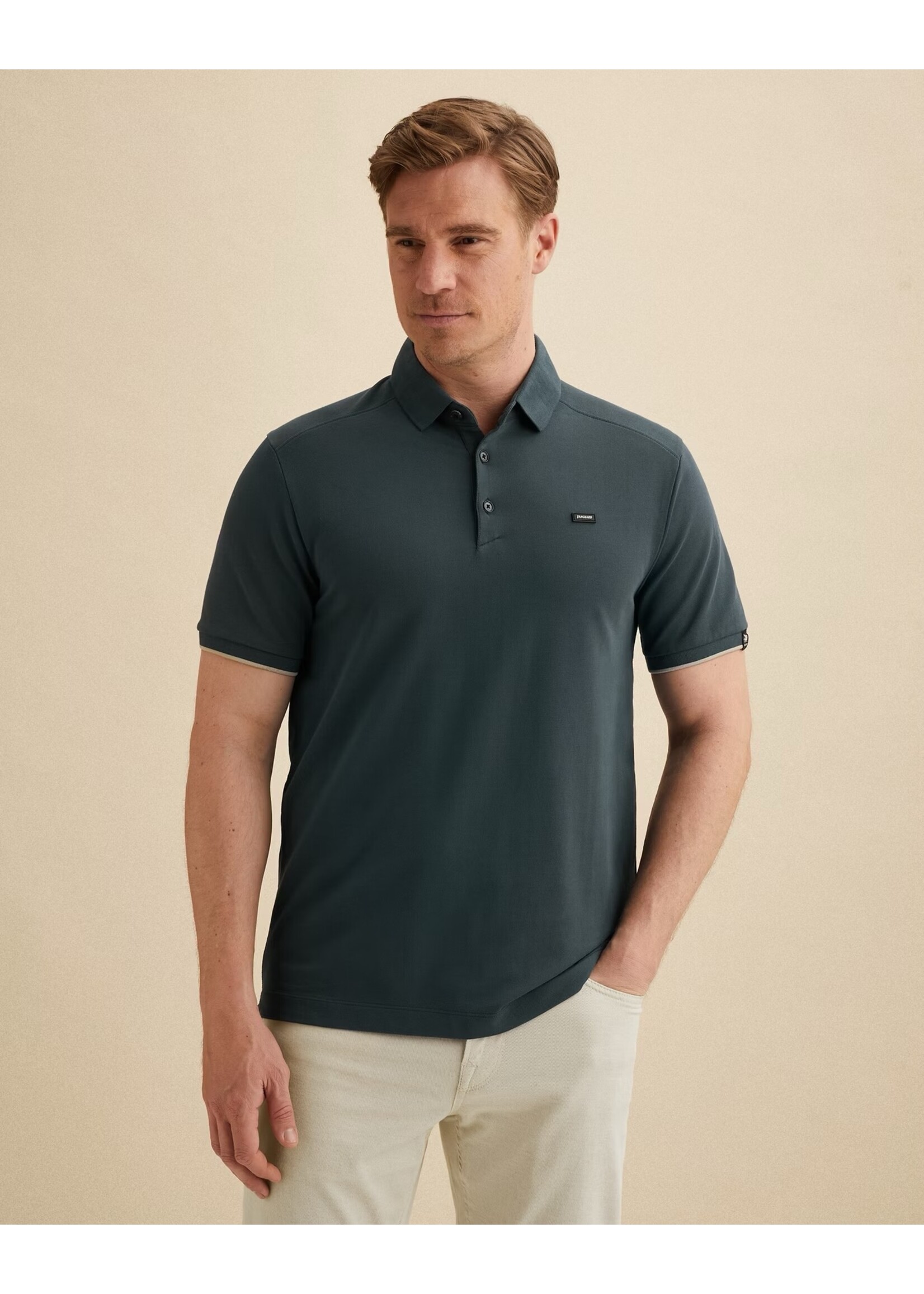 VANGUARD  POLO VAN PIQUÉBLEND - Midnight Navy