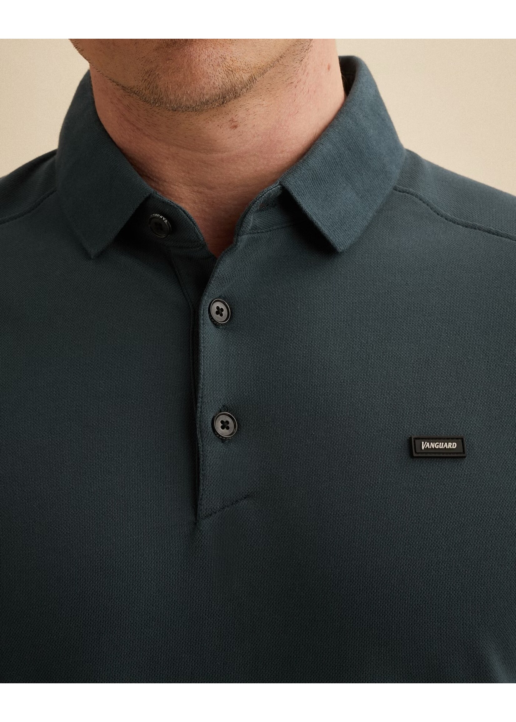 VANGUARD  POLO VAN PIQUÉBLEND - Midnight Navy
