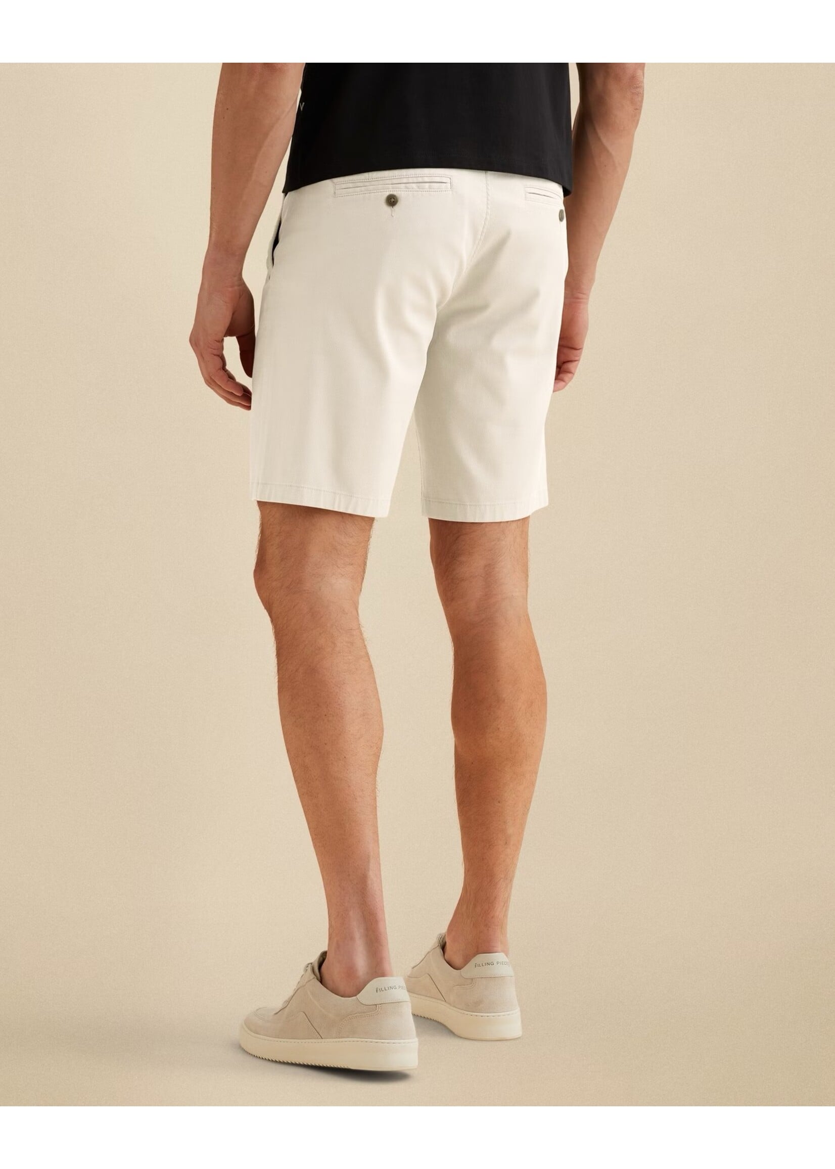 VANGUARD  V65 REGULAR FIT SHORTS - WIT