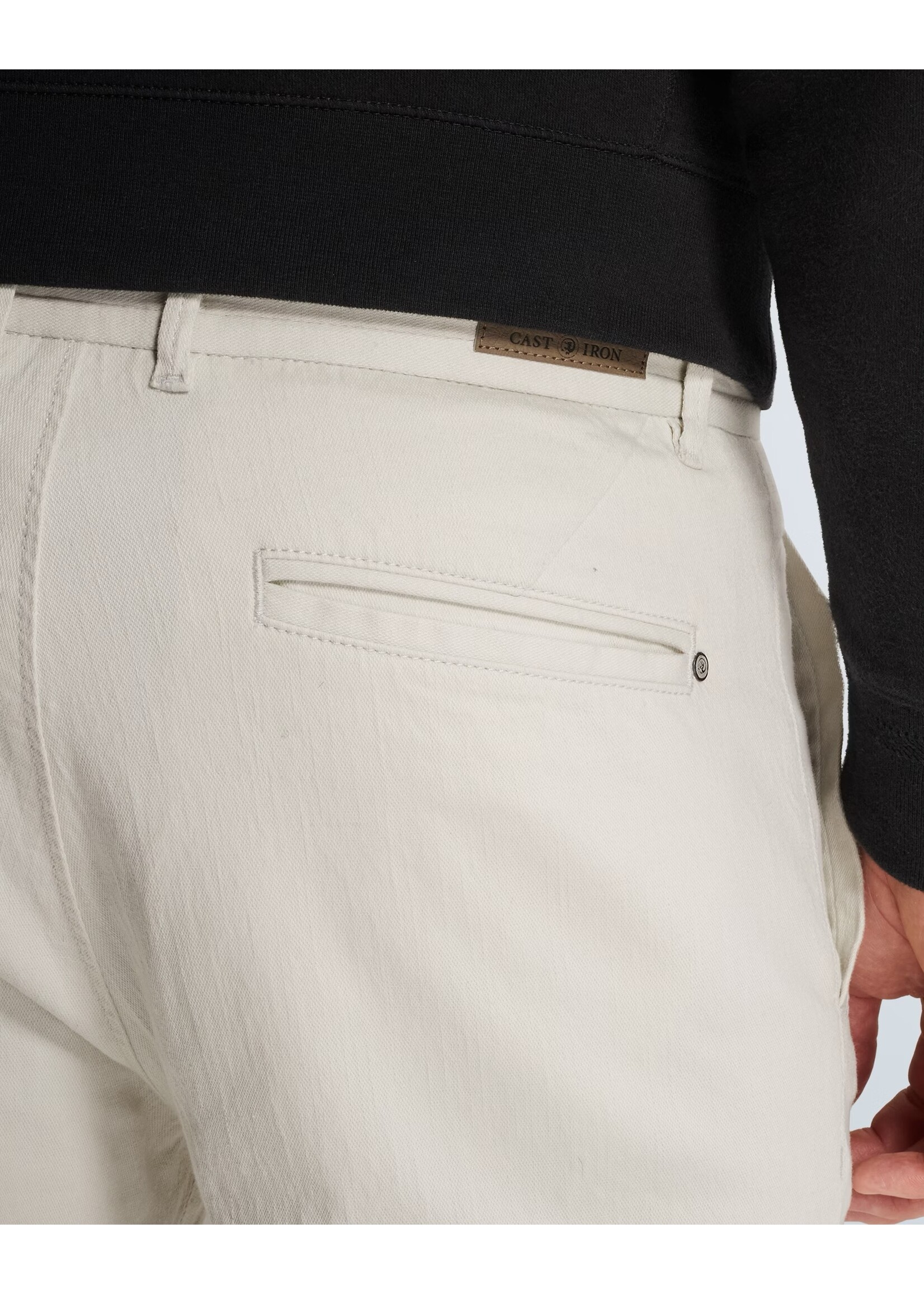CASTIRON RELAXED FIT CHINO VAN KATOEN/LINNEN