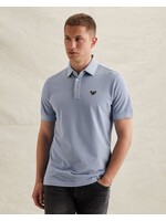 PME LEGEND POLO MET TAILWING LOGO EN GARMENT-DYE WASSING