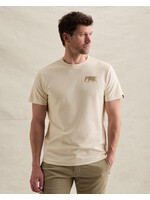PME LEGEND T-SHIRT VAN JERSEY JACQUARD MET ARTWORK OP DE BORST