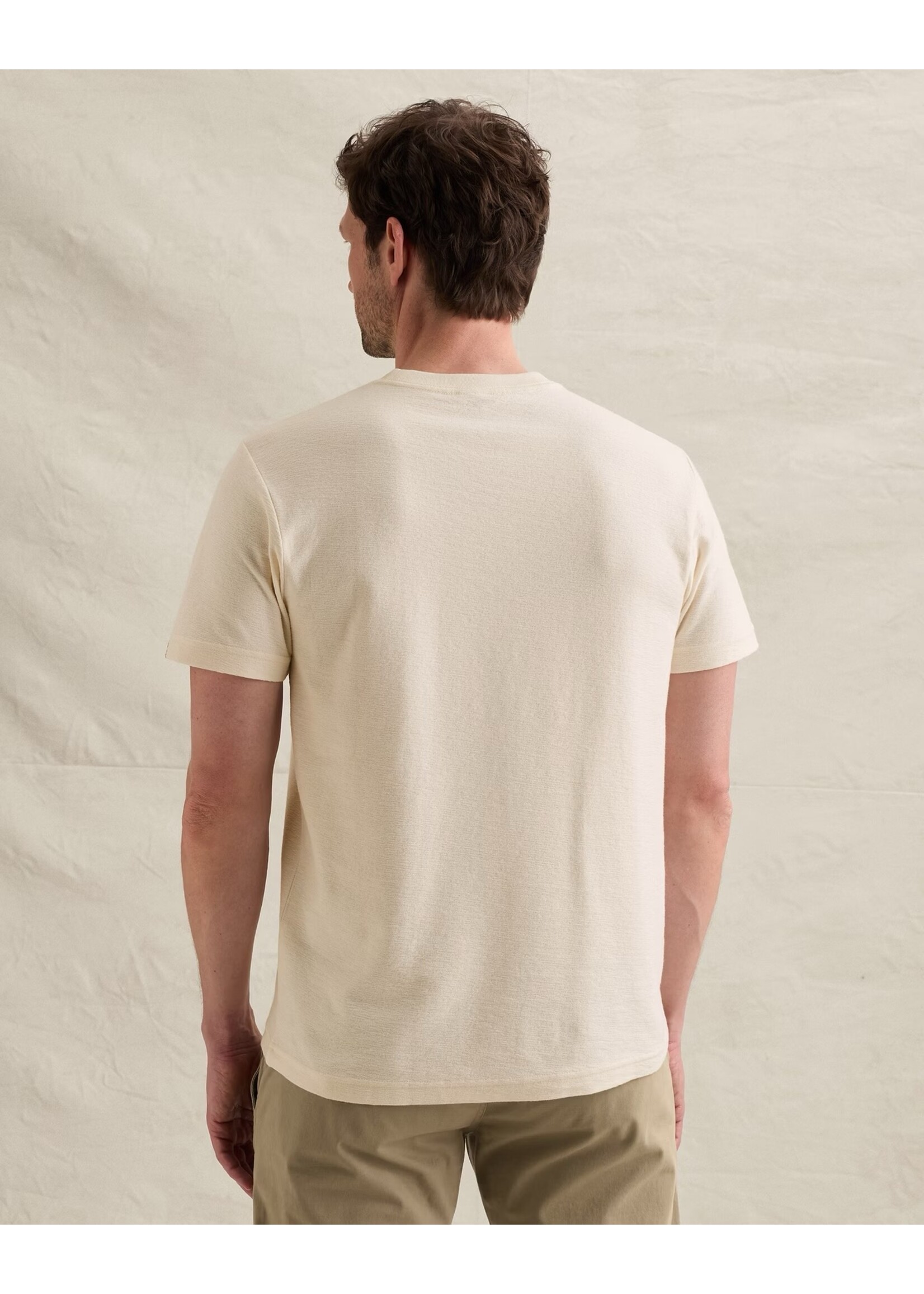 PME LEGEND T-SHIRT VAN JERSEY JACQUARD MET ARTWORK OP DE BORST