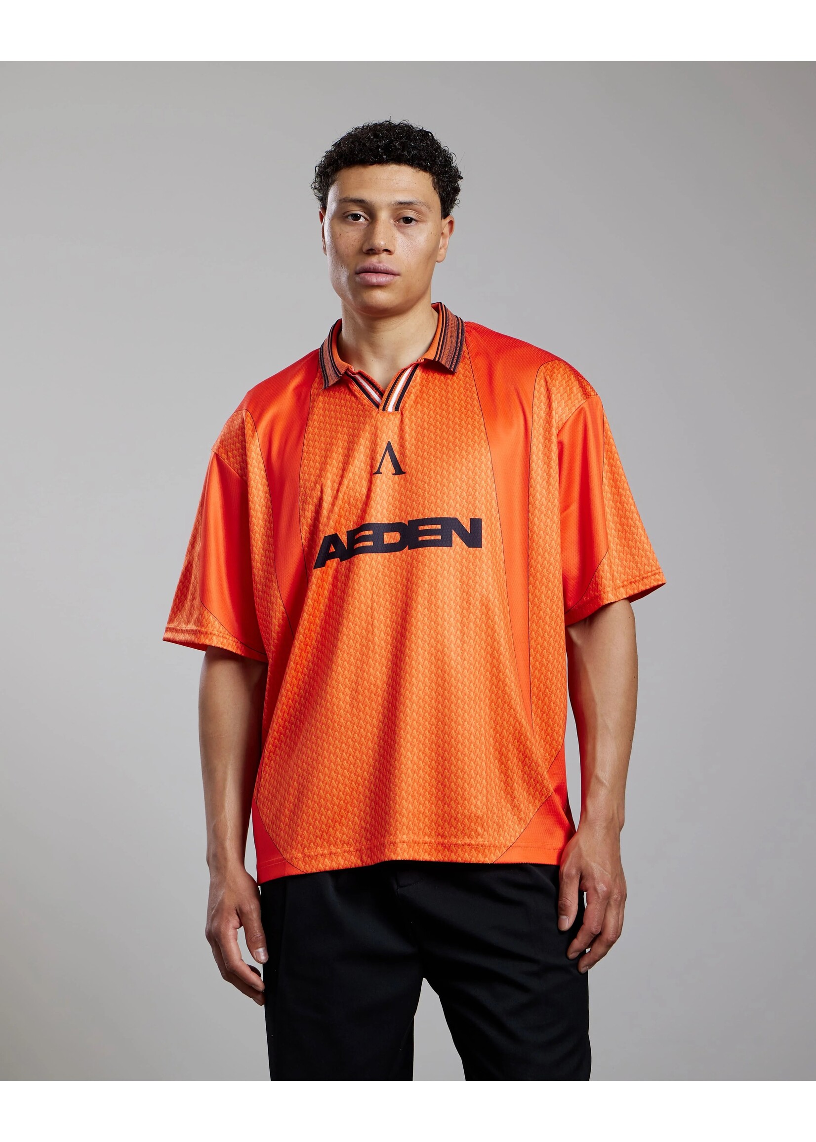 AEDEN MONARCH FOOTBALL TEE | ORANGE
