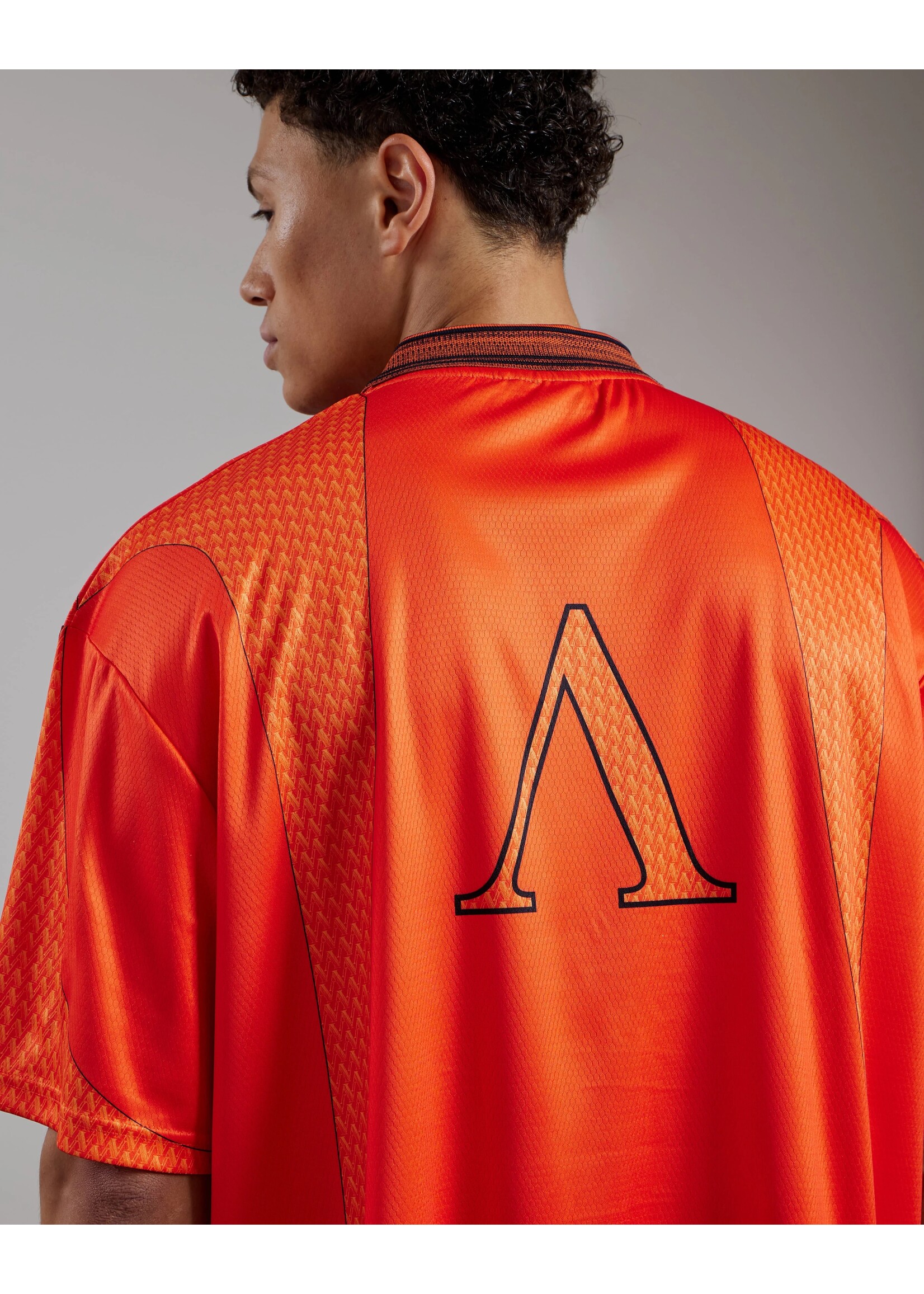 AEDEN MONARCH FOOTBALL TEE | ORANGE