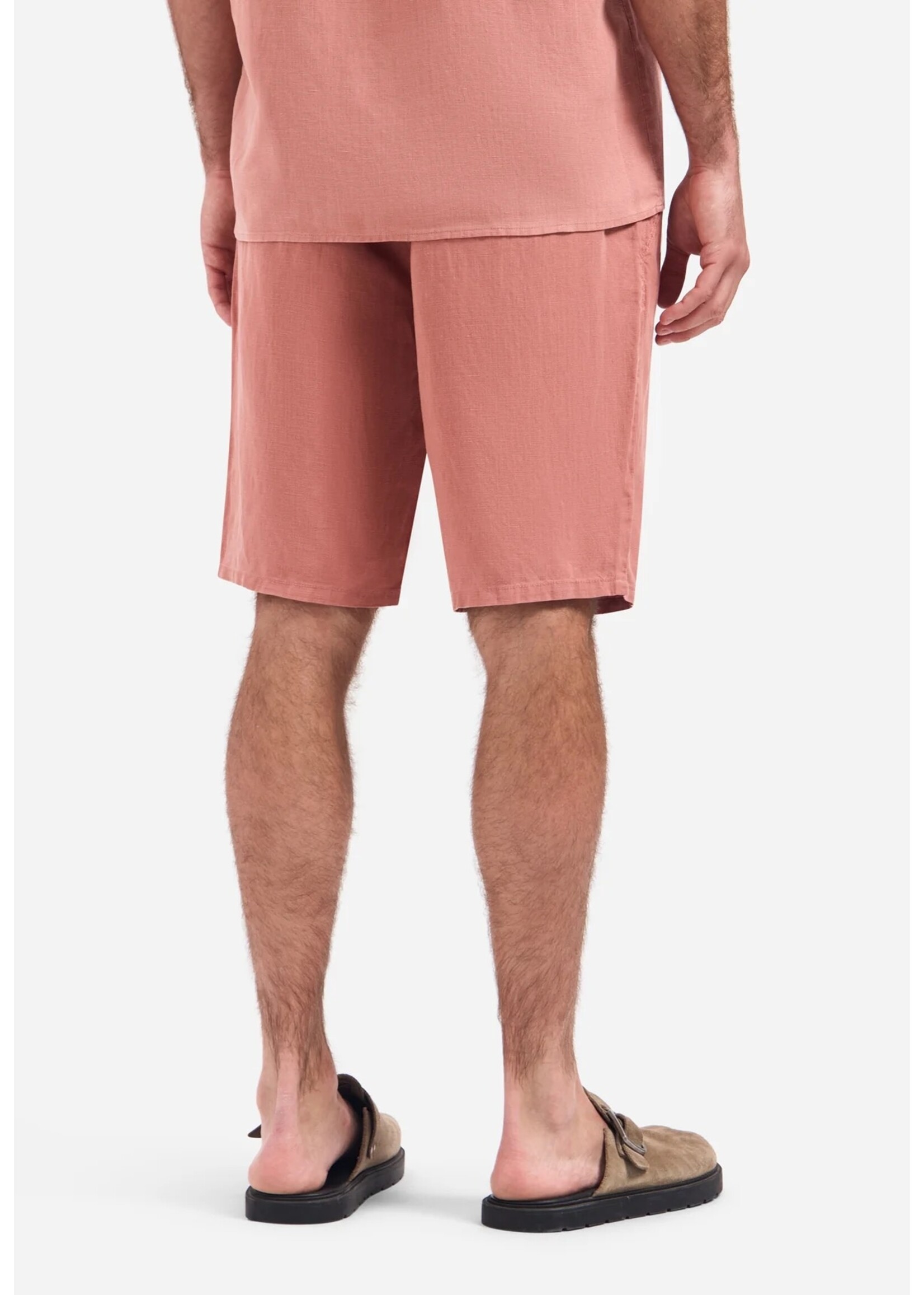 NO EXCESS  Zoom Chinoshort met trekkoord | Coral