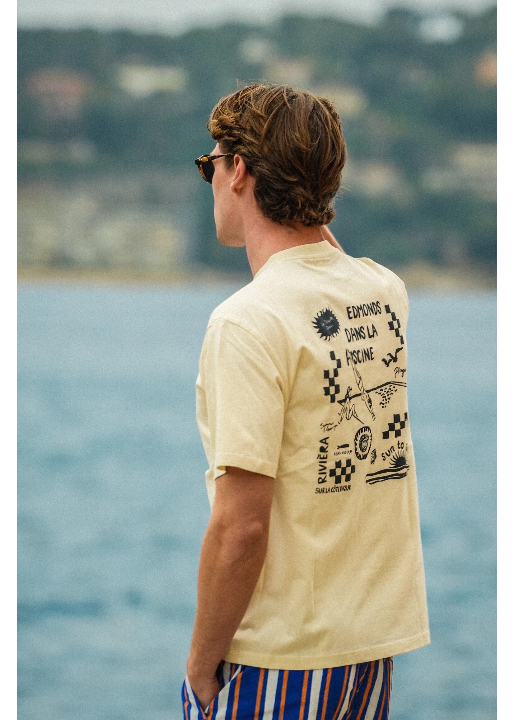 ØNE Dans la piscine t-shirt - Off white