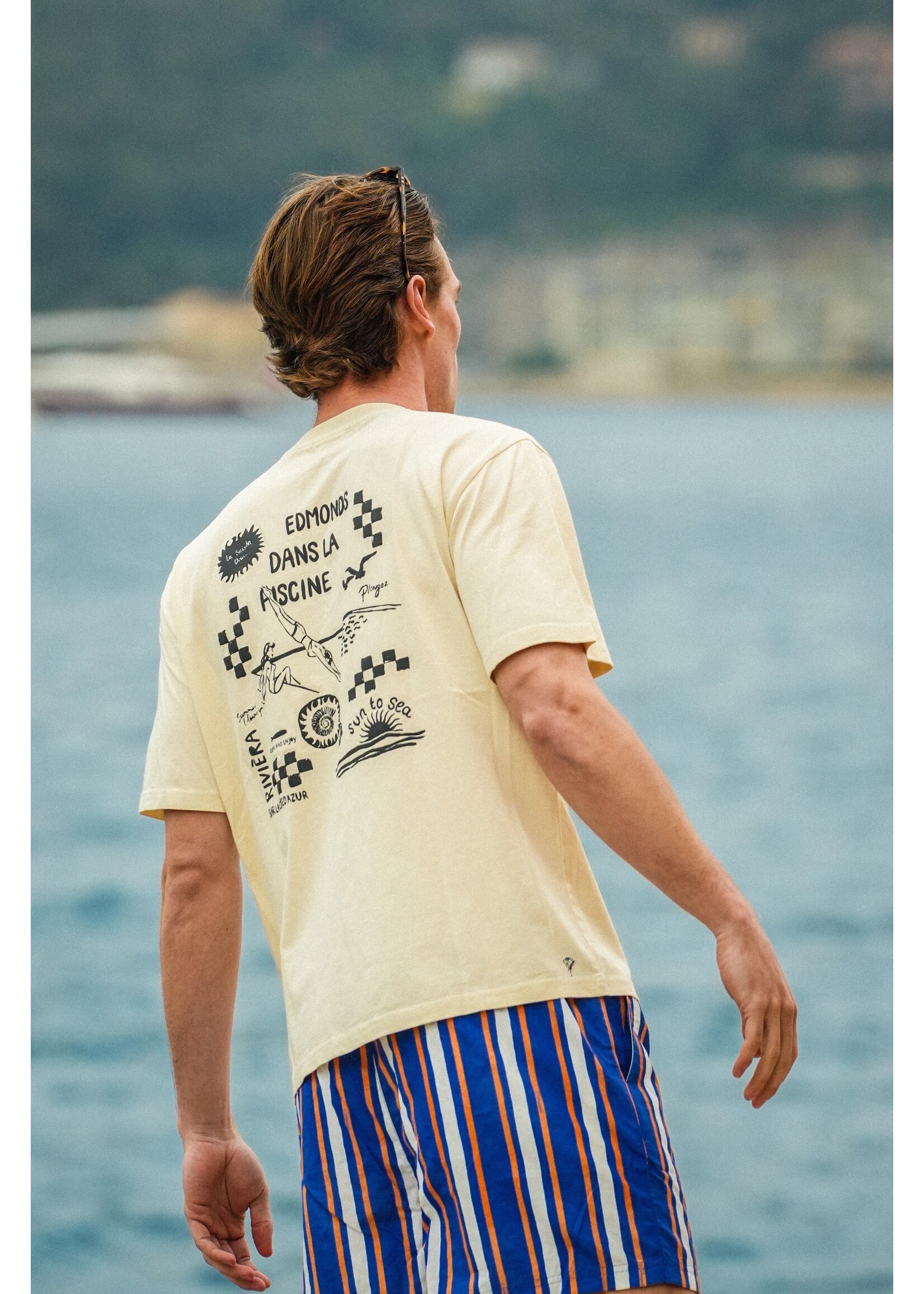 ØNE Dans la piscine t-shirt - Off white