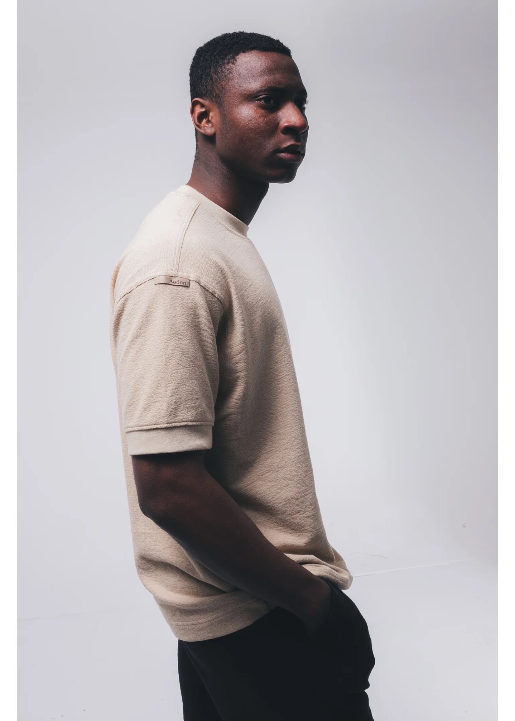 AEDEN JORDAN TEE | SAND