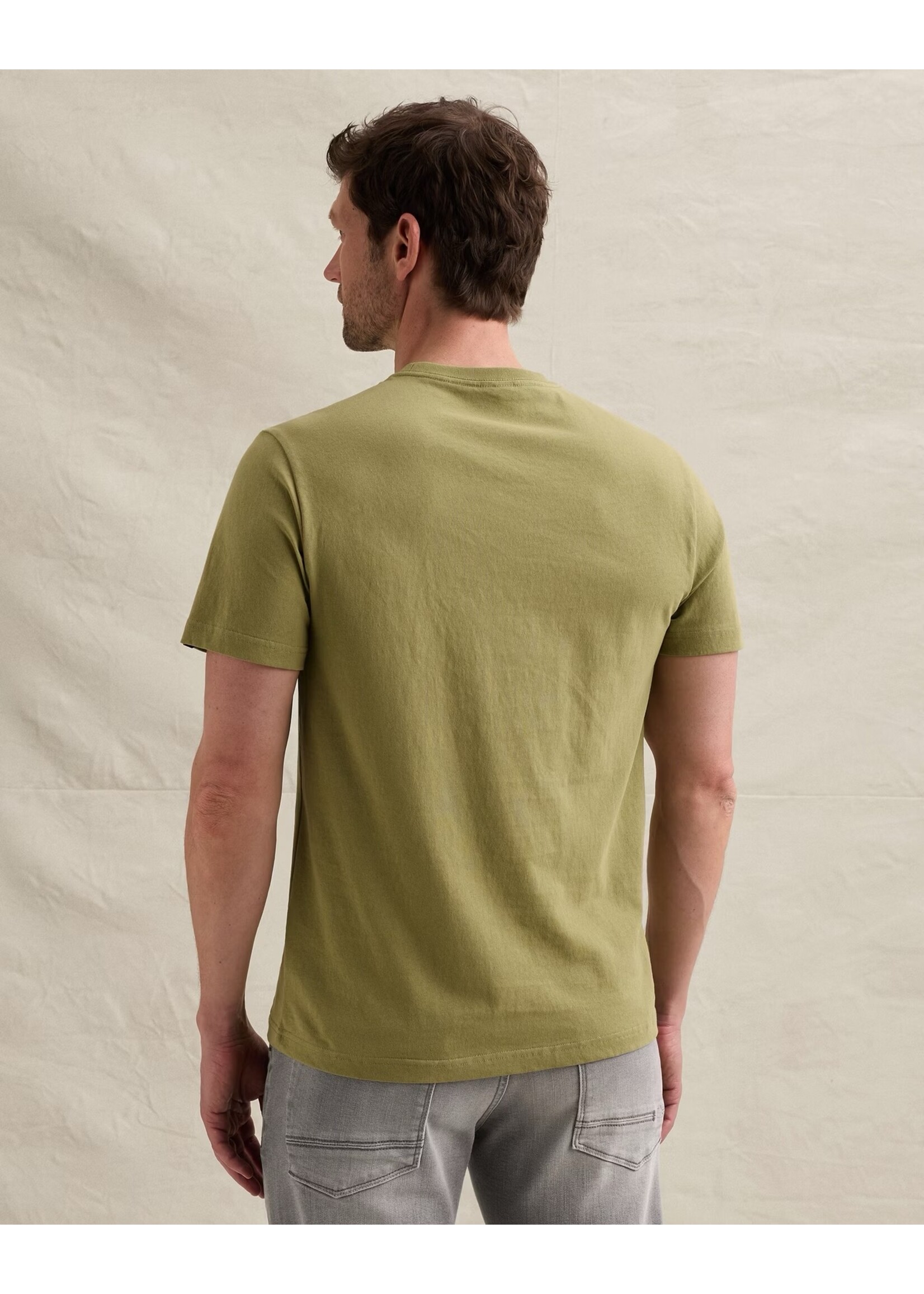PME LEGEND PTSS2606552-6394 - T-SHIRT MET STOER ARTWORK OP DE BORST