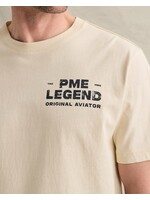 PME LEGEND T-SHIRT VAN JERSEY MET KLEIN ARTWORK OP DE BORST