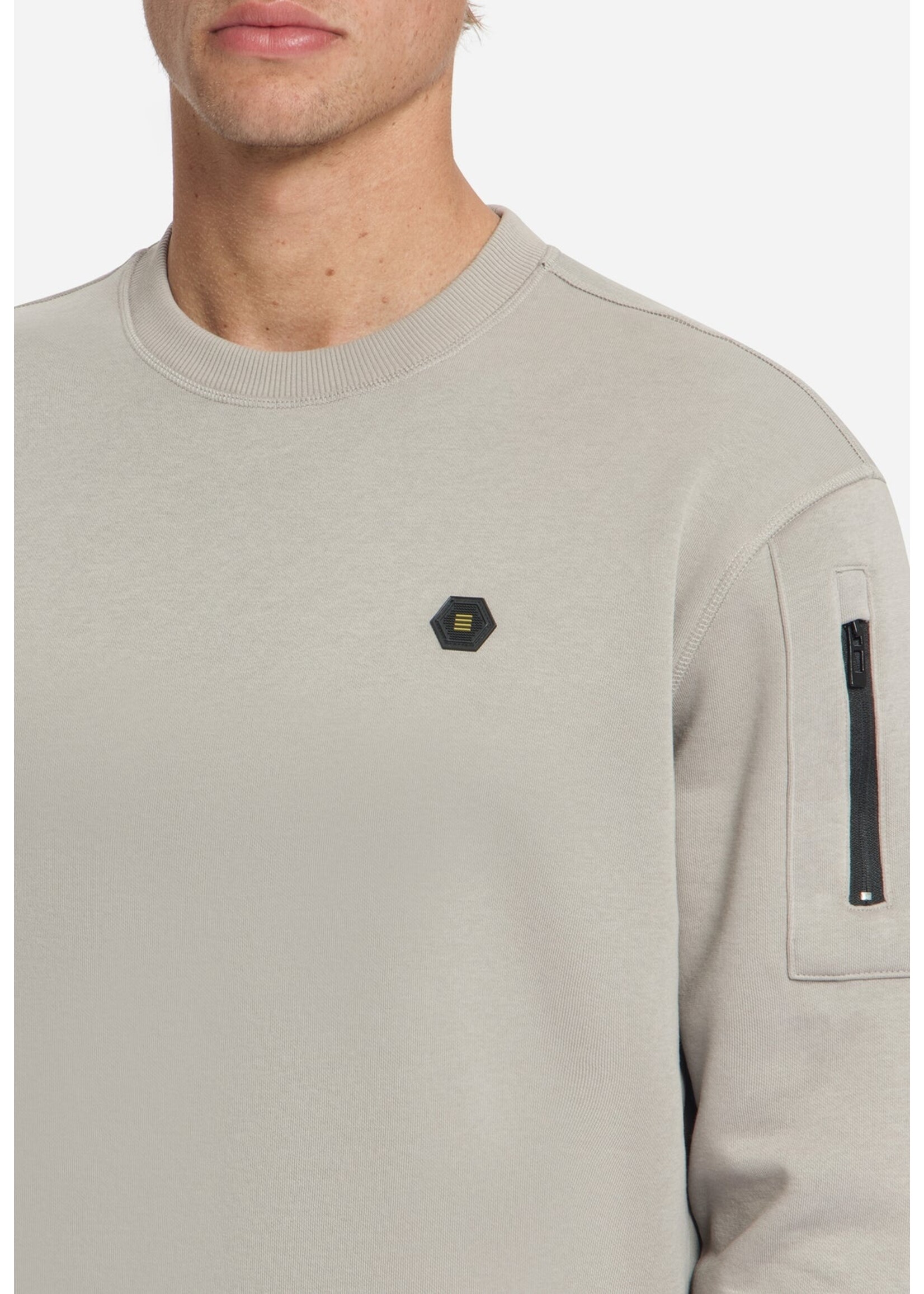 NO EXCESS  Sweater met Ronde Hals | Clay
