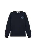 EDMONDS Rose logo longsleeve - Navy