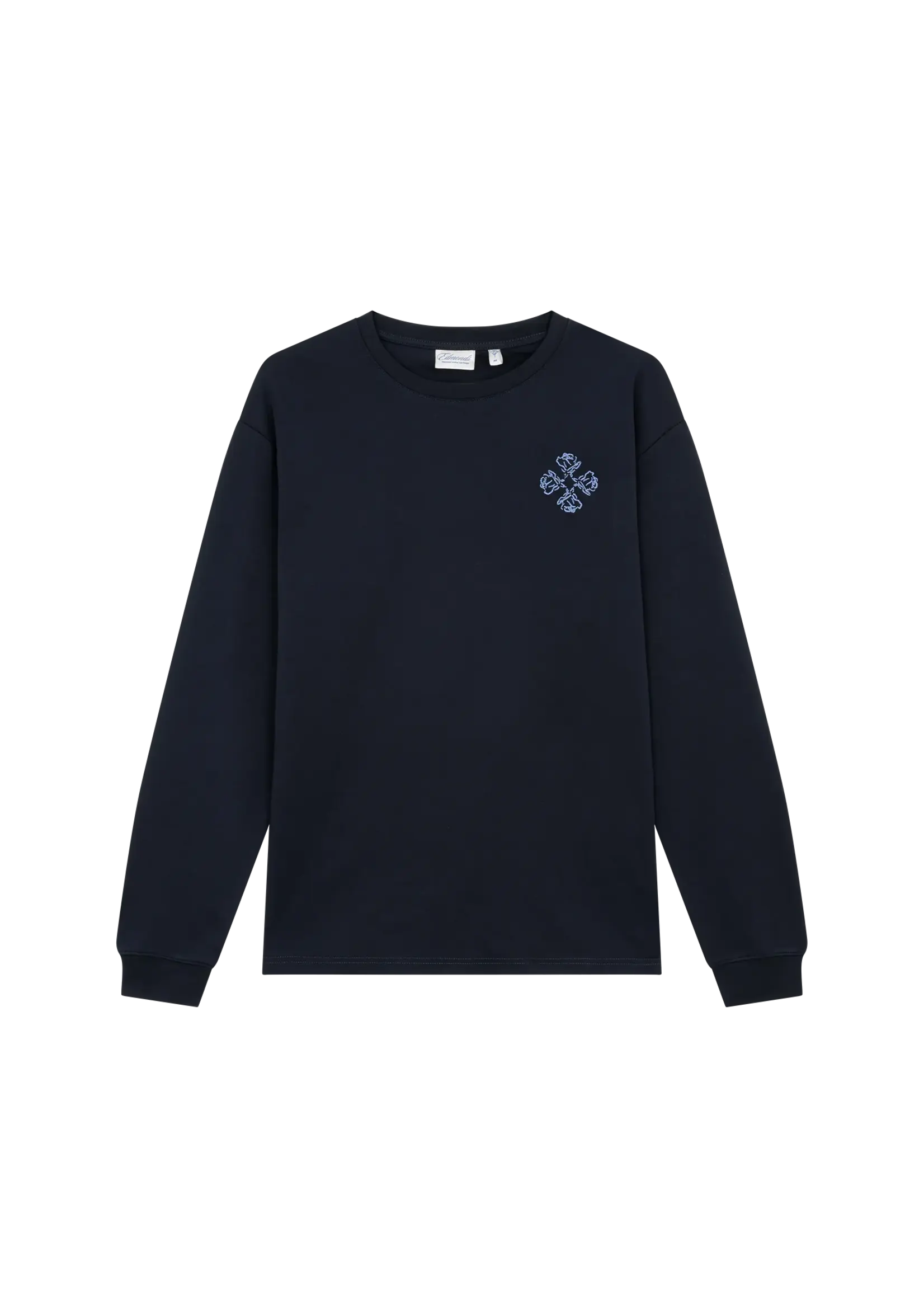 EDMONDS Rose logo longsleeve - Navy