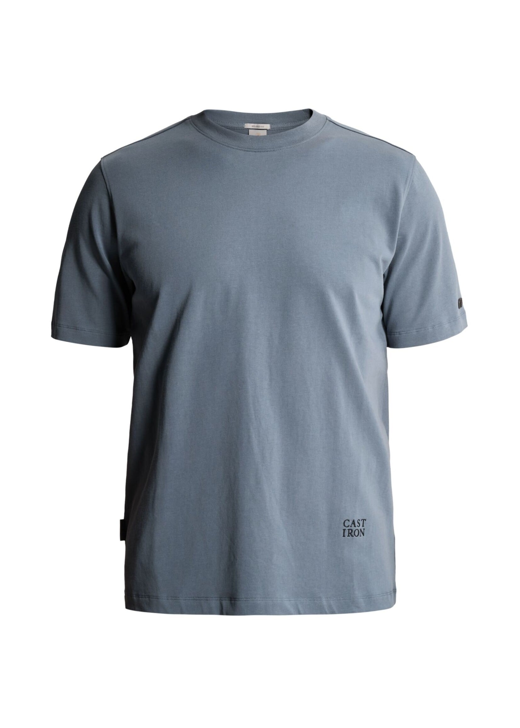 CASTIRON Short sleeve r-neck relaxed fit jersey  - Blauw