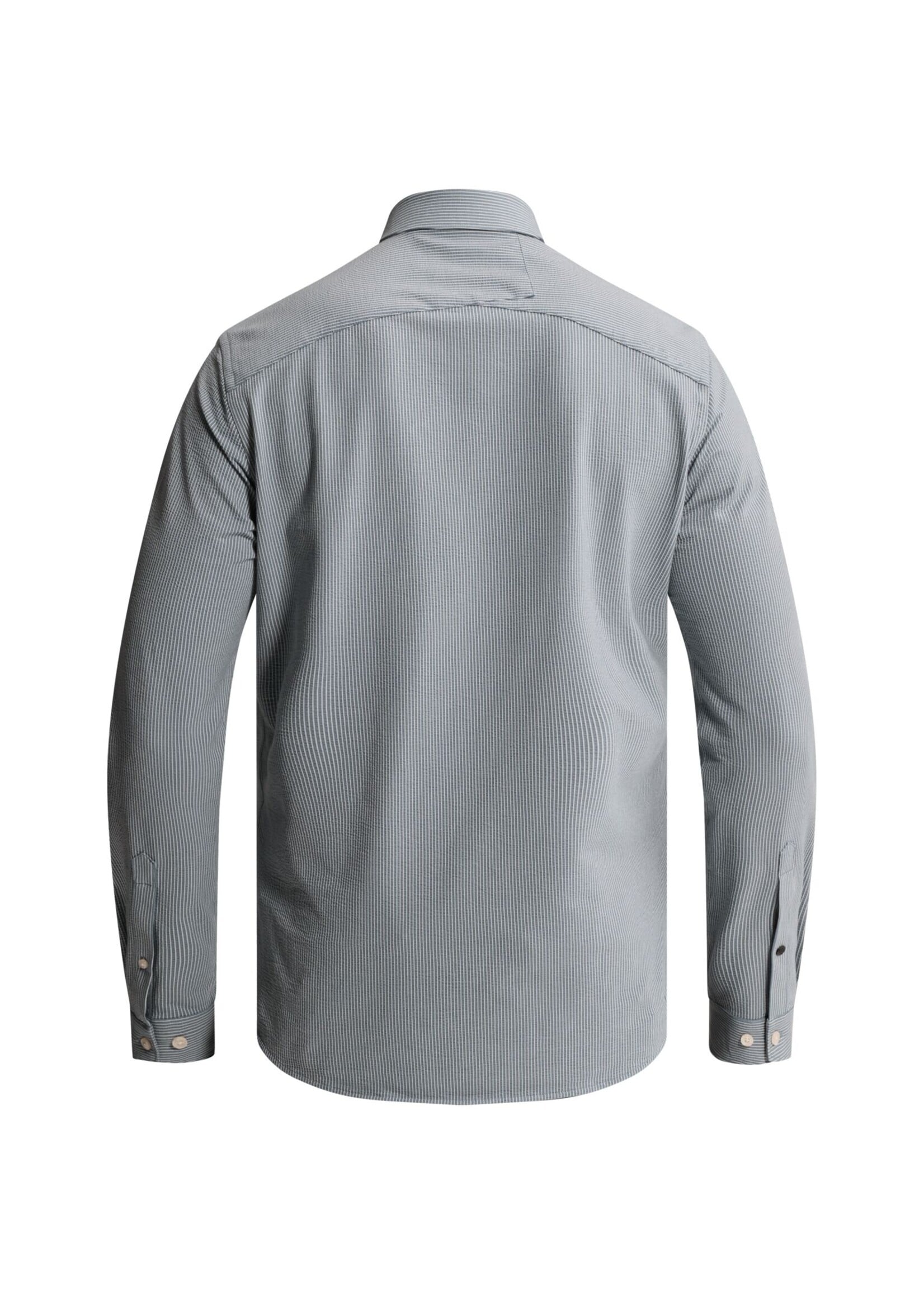 CASTIRON Long sleeve shirt Tech Dobby Jersey stripe - blauw
