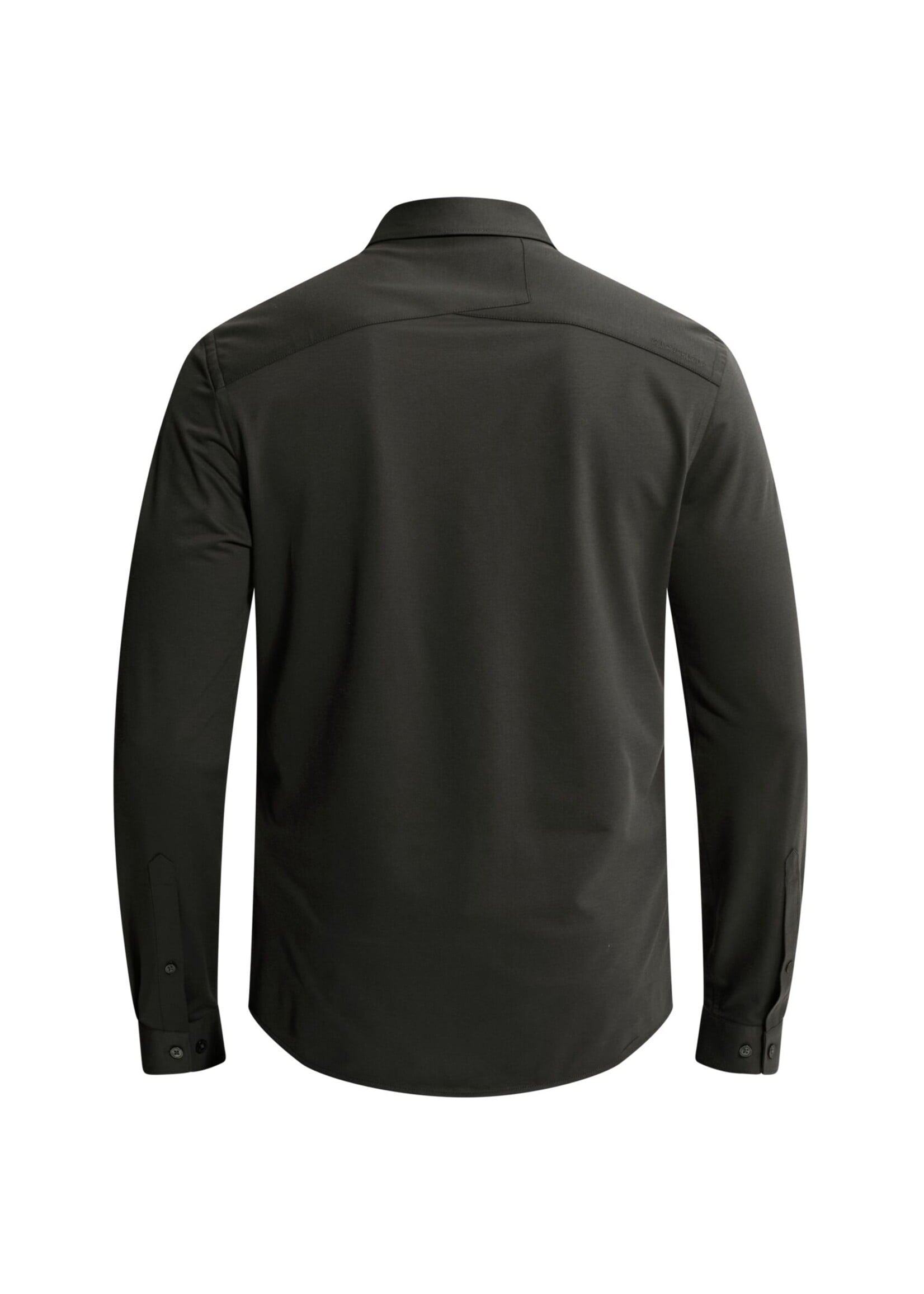 CASTIRON Overhemd van jersey met kentkraag